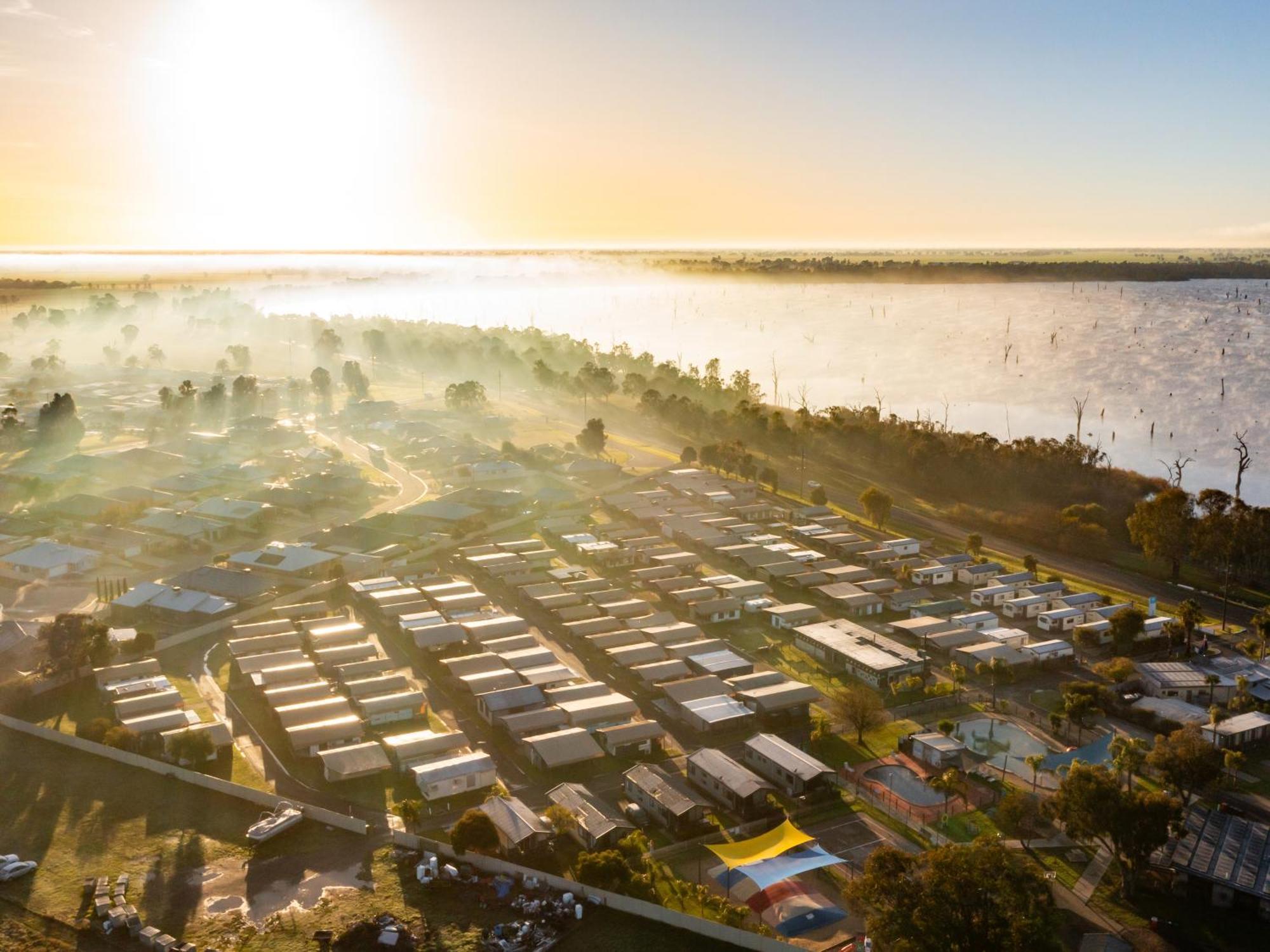 Nrma Yarrawonga Mulwala Holiday Park Exterior foto