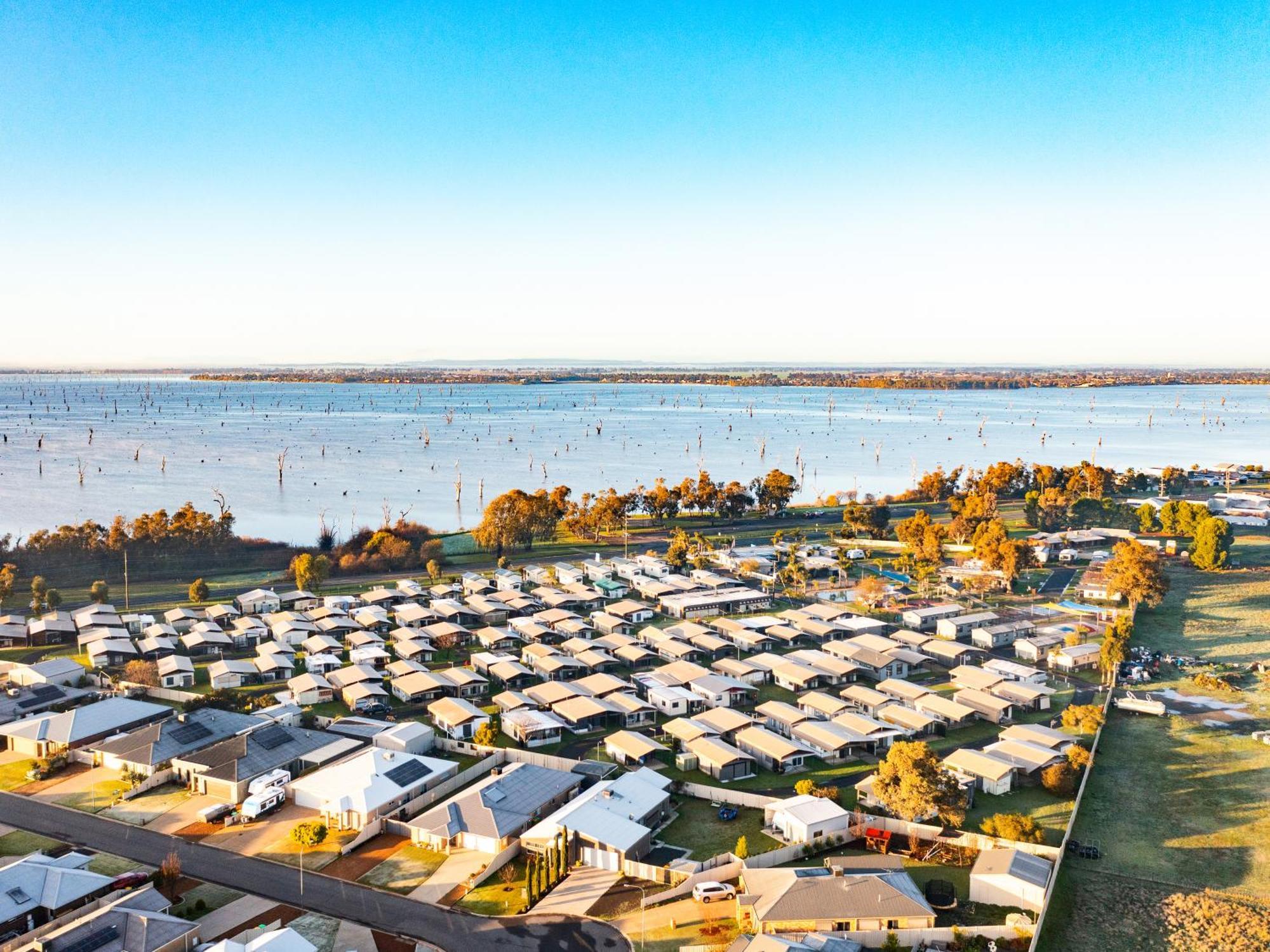 Nrma Yarrawonga Mulwala Holiday Park Exterior foto